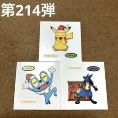 ❸第214弾　ポケモンパン デコキャラシール　まとめ売り