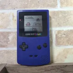 ゲームボーイカラー ブルー 本体　動作未確認済み