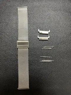 20㎜　ステンレスメッシュベルト　18㎜　アダプター　セット
