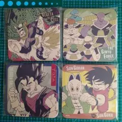 ドラゴンボール アートコースター ベジータ セル ギニュー特戦隊 ベジット 悟空