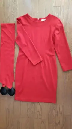 ニットワンピース