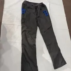 ズボン　裏起毛