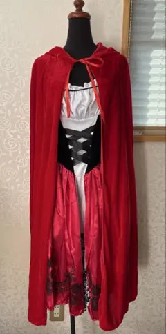 赤ずきん コスプレ衣装 マント付き