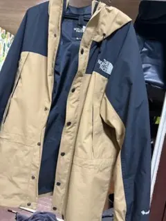 THE NORTH FACE マウンテンライトジャケット L ベージュ×ブラック