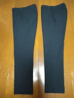 【2着セット　美品】ユニクロ 感動パンツ　ネイビー×2