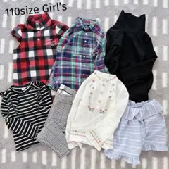 【110サイズ女の子服】おまとめ 春服 ラルフローレン べべ ギャップ シャツ