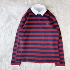 BURBERRY バーバリー　L セーター　ニット　長袖　刺繍　ホースロゴ　羊毛