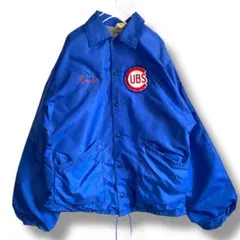 ラッセル ナイロンジャケット シカゴカブス チェーンステッチ USA製 70s