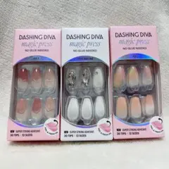 即日発送】DASHING DIVA Magic Press ネイルチップ 4点 - メルカリ