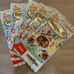 どうぶつの森 amiiboカード 第5弾 5パックセット