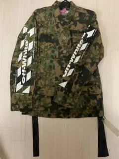 off-white 激レア！ミリタリー　迷彩　ジャケットのサムネイル