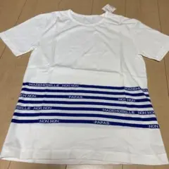 タグ付き新品　マドモアゼルノンノンパパス　Tシャツ　Ｌ　綿100%