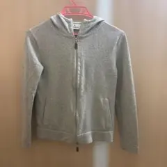 MORABITO*モラビト　グレージュ色　フード付きパーカー　トレーナー　38 MORABITO*モラビト グレージュ色 フード付きパーカー トレーナー 38