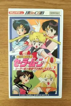 輸送箱付き・美少女戦士セーラームーンR LD-BOX・コレクター向け・希少