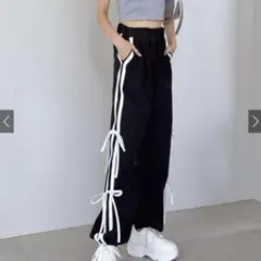 サイドラインパンツ ジョガーパンツ