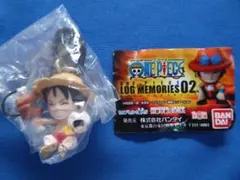 ワンピース/ログメモリーズ02『モンキー.D.ルフィ』ストラップ/グッズ/新品
