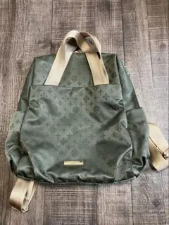 トリーバーチ】美品 ペリー ナイロン リュック カーキ グリーン バック 