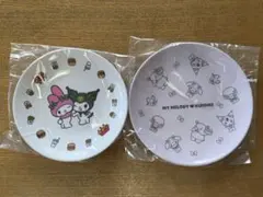モスバーガー マイメロディ クロミ メラミンプレート 2枚セット
