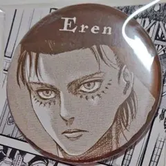 ハンジ 進撃の巨人 缶バッジ 原作イラスト