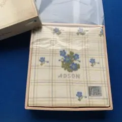 ADSON 花柄アクリル起毛シーツ130cm X 240cm/長期保管品/未使用