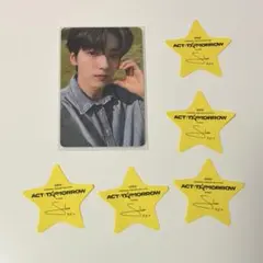 TXT ACT:TOMORROW FC特典トレカ スビン 落下物 星
