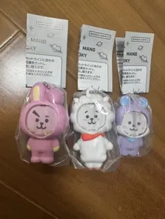 オ*ジ様 BTS フォトフレームマスコット　 COOKY RJ MANG SET
