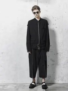 The Viridi-anne ワッシャー袴パンツ ベルト付きのサムネイル