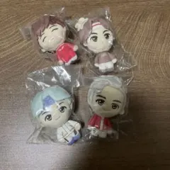 BTS TinyTAN ぬいぐるみ 4体セット ジン RM SUGA ホビ