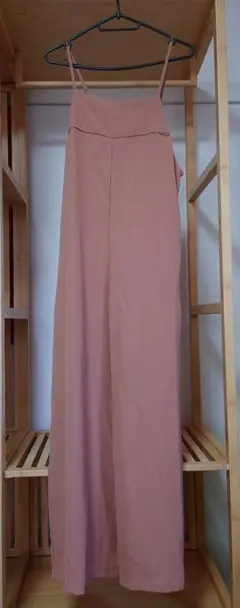 UNIQLO (ユニクロ) ドレープ キャミソール サロペット ベージュ M