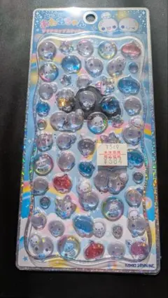 【正規品】ぷくぷく　あわわちゃん　プチドロップ ステッカー　カミオジャパン