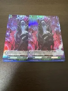 真紅の抗戦者・モノ 進化前進化後SLセット シャドウバースエボルヴ