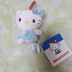 ハローキティ ぬいぐるみ 水色