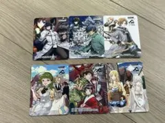 FWコミックス　フェア2024 特典ミニイラストカード　6枚セット