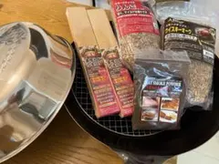 三鈴陶器『いぶす君』 かんたんくんせい鍋 燻製器 陶器製 未使用品