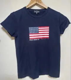 Polo Jeans Co. アメリカ国旗 半袖Tシャツ