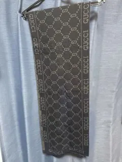 GUCCI GG柄 マフラー ブラック