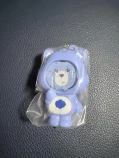 ケアベア フォトフレームマスコット 青 グランピーベア