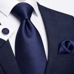 【3点セット】ネクタイペイズリーストライプ結婚式入学式卒業式青ブルーネイビー