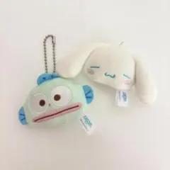 ハンギョドン、シナモンのマスコット（シナモンはチェーンなし）