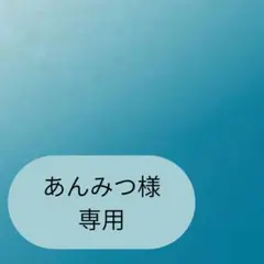 あんみつ様専用ページです