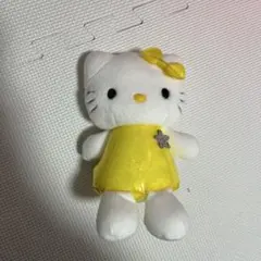 ハローキティ ぬいぐるみ イエロー 約15cm