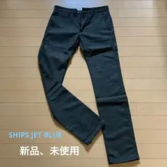 新品未使用　SHIPS JET BLUEウールユース スラックスパンツ　Ｓサイズのサムネイル