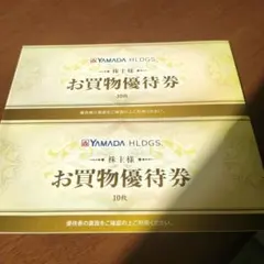 最新　ヤマダ電機株主優待券 １００００円