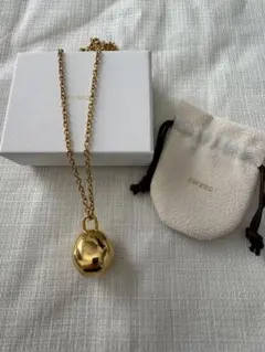CHIEKO+ Big ball necklace シルバー 未使用 - メルカリ