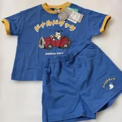 未使用　ドナルドダック 半袖Tシャツ ショートパンツ 上下セット 90cmのサムネイル