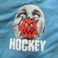 HOCKEY ホッケー　スケート　半袖　クルーネック　プリント　Tシャツ Lのサムネイル
