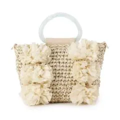 新品 passage mignon/flaneur 樹脂ハンドル ソフトバッグ