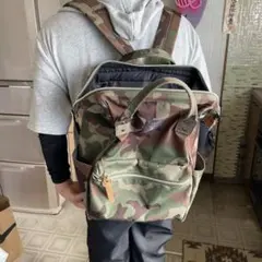 迷彩柄 anello リュック・バックパック