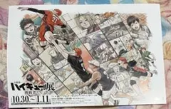 ハイキュー!! ハイキュー展 原作絵 チラシ