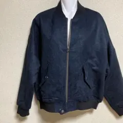 ページボーイのフェイクスエードブルゾン